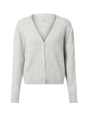 Marie Lund Kardigan damski z zawartością wełny Kobiety szary, XS/S