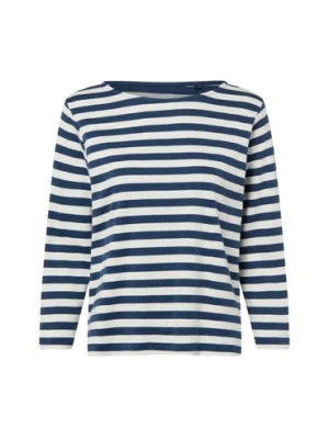 Marie Lund Koszula damska Kobiety Bawełna niebieski|biały w paski,