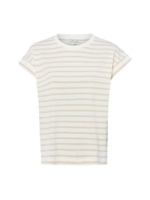 Marie Lund Koszulka damska Kobiety Bawełna (100%) beżowy w paski,