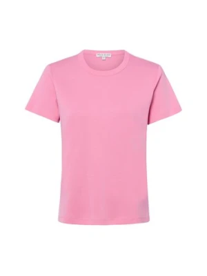 Marie Lund Koszulka damska Kobiety Bawełna (100%) wyrazisty róż jednolity,
