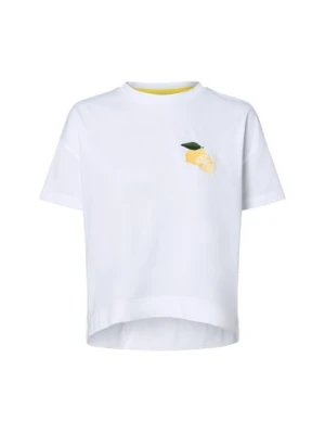 Marie Lund Koszulka damska Kobiety Bawełna biały jednolity,