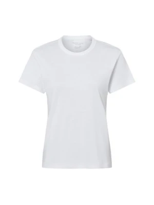 Marie Lund Koszulka damska Kobiety Bawełna biały jednolity,