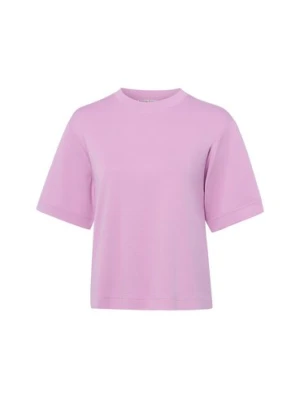 Marie Lund Koszulka damska Kobiety Bawełna lila jednolity,