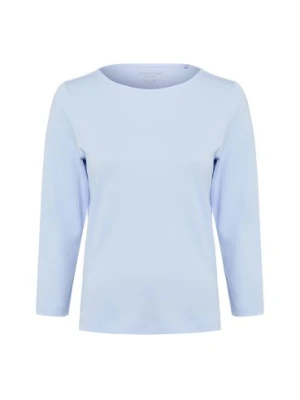 Marie Lund Koszulka damska Kobiety Bawełna niebieski jednolity,