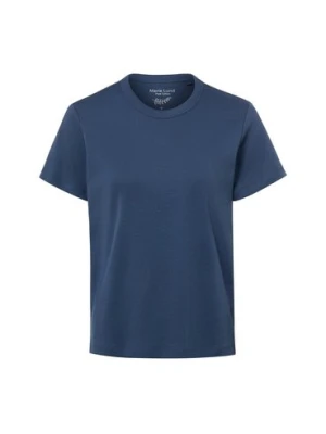 Marie Lund Koszulka damska Kobiety Bawełna niebieski jednolity,