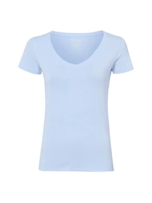 Marie Lund Koszulka damska Kobiety Bawełna niebieski jednolity,