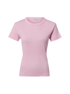 Marie Lund Koszulka damska Kobiety Bawełna różowy jednolity,