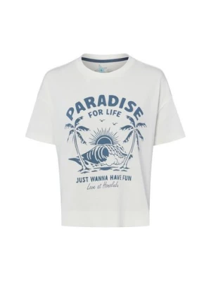 Marie Lund Koszulka damska - Paradise Kobiety Bawełna (100%) biały,