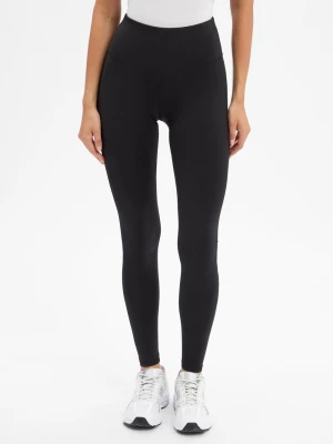 Marie Lund Legginsy Kobiety czarny jednolity,