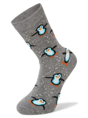 Marie Lund Skarpety Kobiety szary|wielokolorowy wzorzysty,