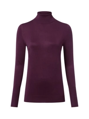 Marie Lund Sweter damski z dzianiny Kobiety lila jednolity,