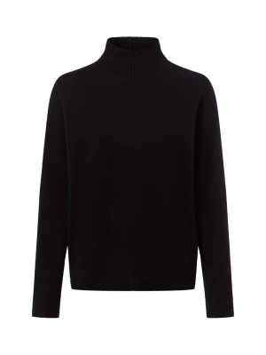 Marie Lund sweter merino Kobiety Wełna merino czarny