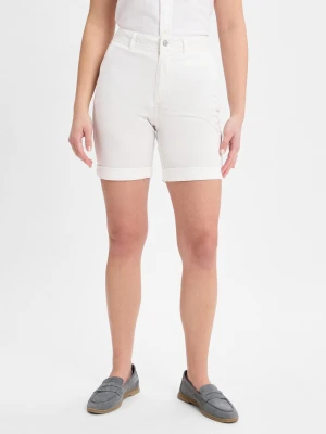Marie Lund Szorty Kobiety Bawełna biały jednolity,