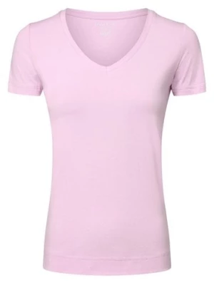 Marie Lund T-shirt damski Kobiety Bawełna lila jednolity,