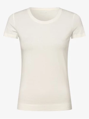 Marie Lund T-shirt damski Kobiety Dżersej biały jednolity,