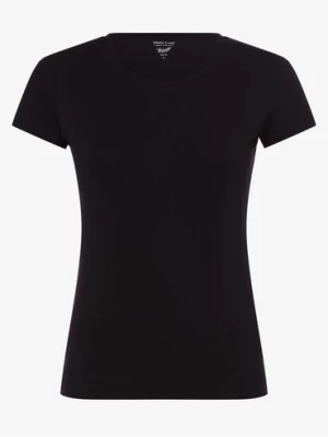 Marie Lund T-shirt damski Kobiety Dżersej niebieski jednolity,