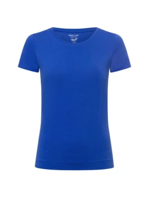 Marie Lund T-shirt damski Kobiety Dżersej niebieski jednolity,