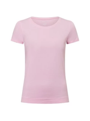 Marie Lund T-shirt damski Kobiety Dżersej różowy jednolity,
