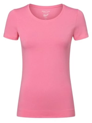 Marie Lund T-shirt damski Kobiety Dżersej wyrazisty róż jednolity,