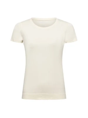 Marie Lund T-shirt damski Kobiety Dżersej żółty jednolity,