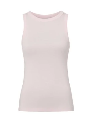 Marie Lund Top damski Kobiety Bawełna różowy jednolity,