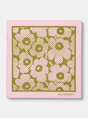 Marimekko apaszka damska bawełniana różowy