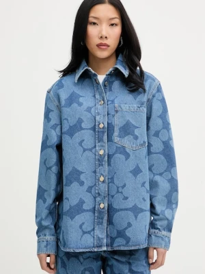 Marimekko koszula damska jeansowa
