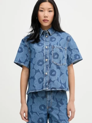 Marimekko koszula damska jeansowa