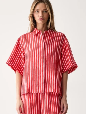 Marimekko koszula damska lniana