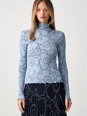 Marimekko longsleeve damski wełniany niebieski