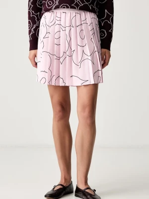 Marimekko spódnica plisowana różowy
