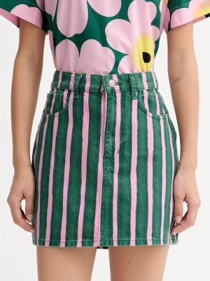Marimekko spódnica trapezowa bawełniana