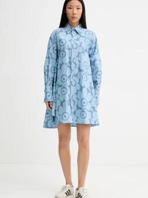 Marimekko sukienka koszulowa bawełniana