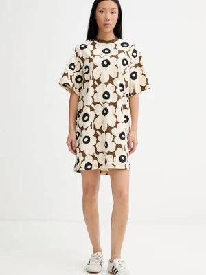 Marimekko sukienka oversize bawełniana