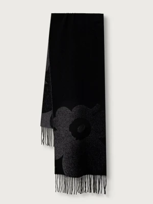 Marimekko szalik damski z wełną czarny