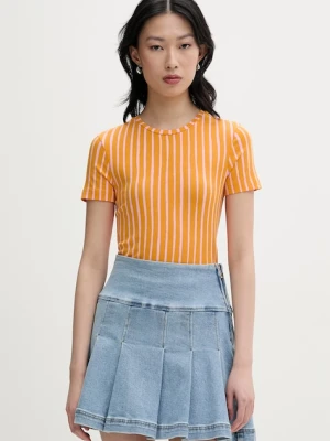 Marimekko T-shirt damski z lyocellem