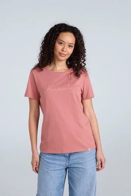 Marina damska koszulka z logo - Pink Animal