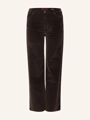 Marina Rinaldi Spodnie Sztruksowe Medea braun