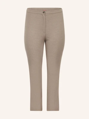 Marina Rinaldi Spodnie Z Dżerseju Ombrina beige