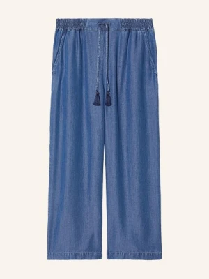 Marina Rinaldi Spodnie Z Marlowej Tkaniny Mrsbig W Stylu Jeansowym blau
