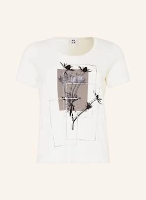 Marina Rinaldi Voyage T-Shirt Milord Z Cekinami beige