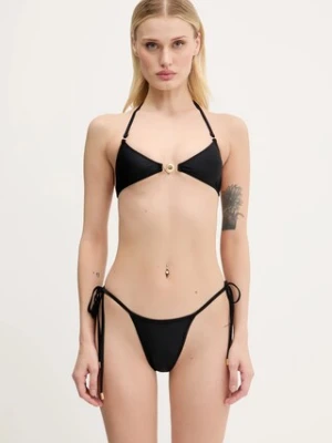 Marine Serre dwuczęściowy strój kąpielowy Swimwear Jersey kolor czarny WSW013A.CJER0061
