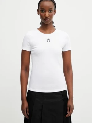 Marine Serre Moon Logo T-shirt damski bawełniany