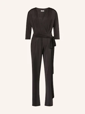 Marivie Kombinezon Z Dżerseju Never Ever! Z Rękawami 3/4 schwarz