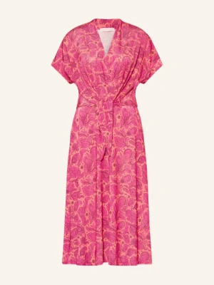 Marivie Sukienka Pure! O Kroju Kopertowym pink