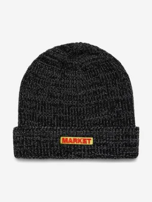 Market czapka Reflective Bar Logo Beanie kolor czarny 390000203.0001-CZARNY