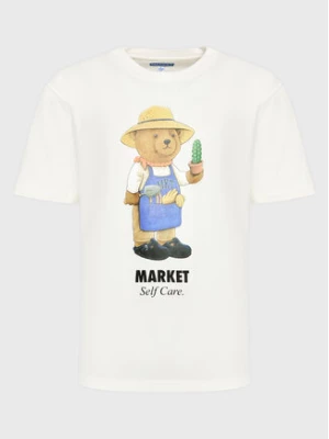 Market T-Shirt 399001365 Biały Regular Fit