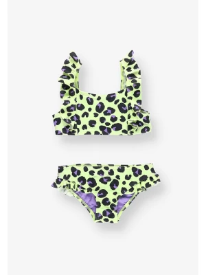 Marks & Spencer Bikini w kolorze jasnozielono-czarnym rozmiar: 164