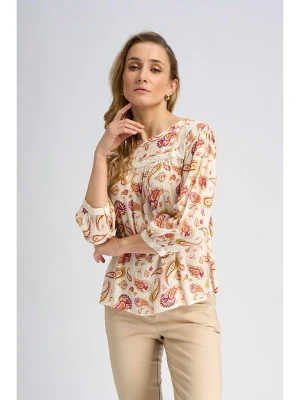 Marks & Spencer Bluzka w kolorze beżowo-różowym rozmiar: 40
