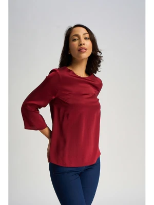 Marks & Spencer Bluzka w kolorze bordowym rozmiar: 40